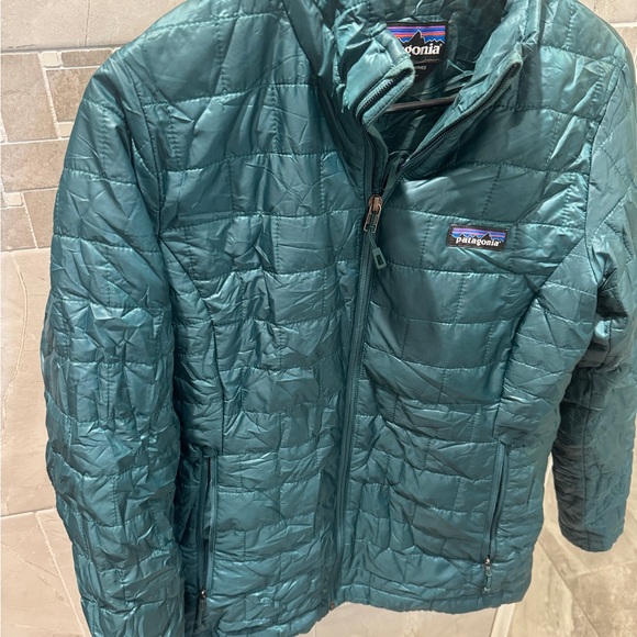 Patagonia Nano Puff Piki Green Quilted Jacket - Picture 2 of 7